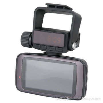 1080p Full HD Dash Camera with GPS/G-sensor/H.264/2.7" LCD Screen/3.7V/140mAh Lithium Battery